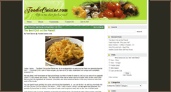 Desktop Screenshot of foodiecuisine.com